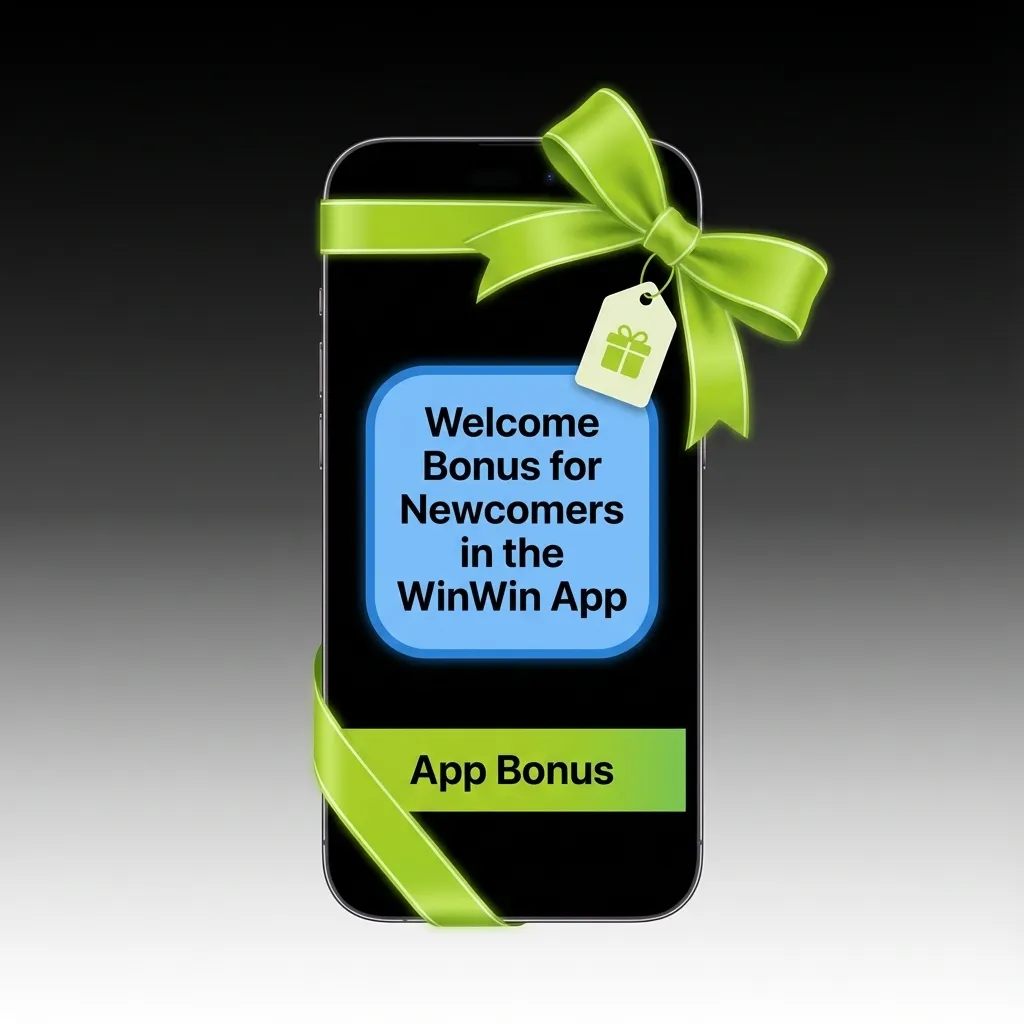 WinWin app welcome bonus screen showing choice between sports and casino offers for new Bangladeshi users