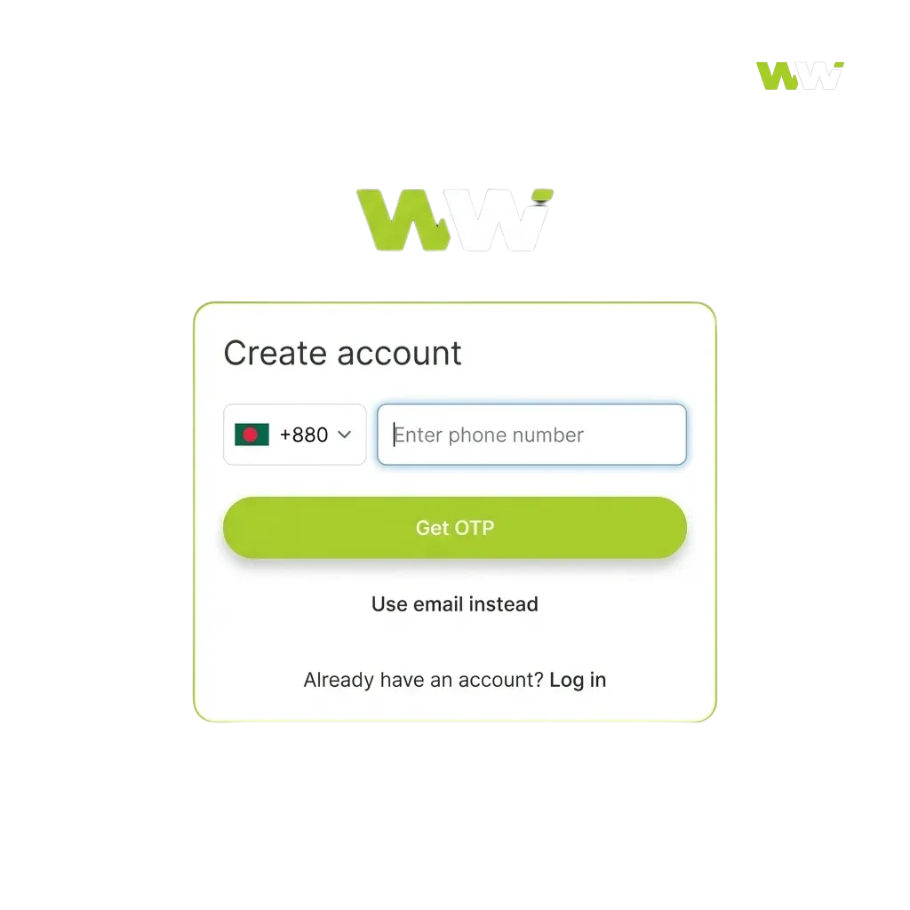 Illustration of WinWin registration, login and verification steps on website and mobile, highlighting secure access and welcome bonus
